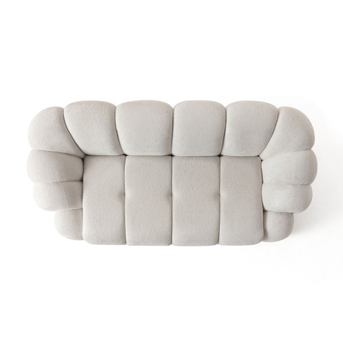 Atelier Del Sofa Octavio Sofá de 2 Plazas Blanco